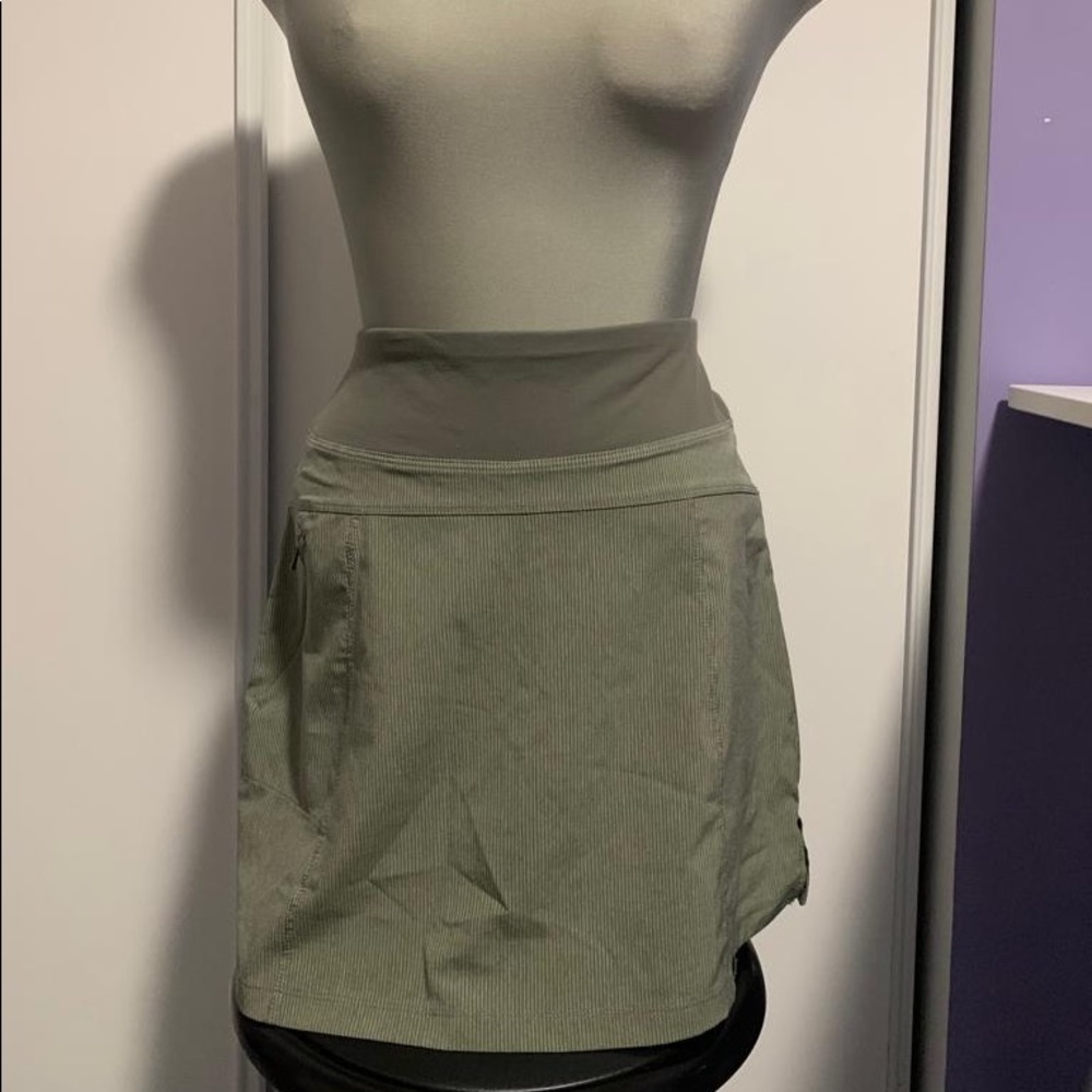 Green Tennis Skirt